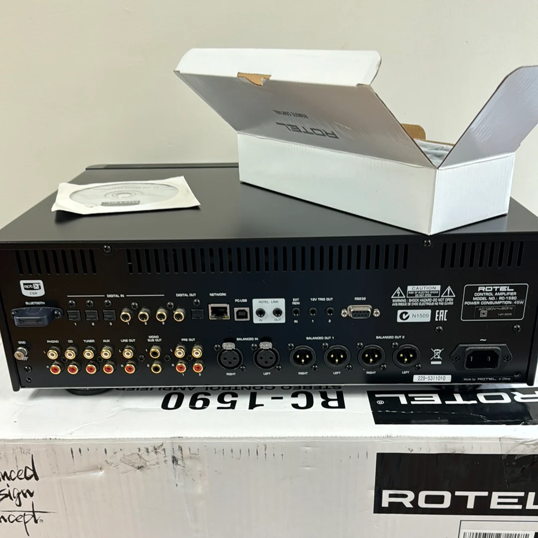 Rotel RC-1590 Stereo Preamplifier * Remote * Box * Manual * - Image 15