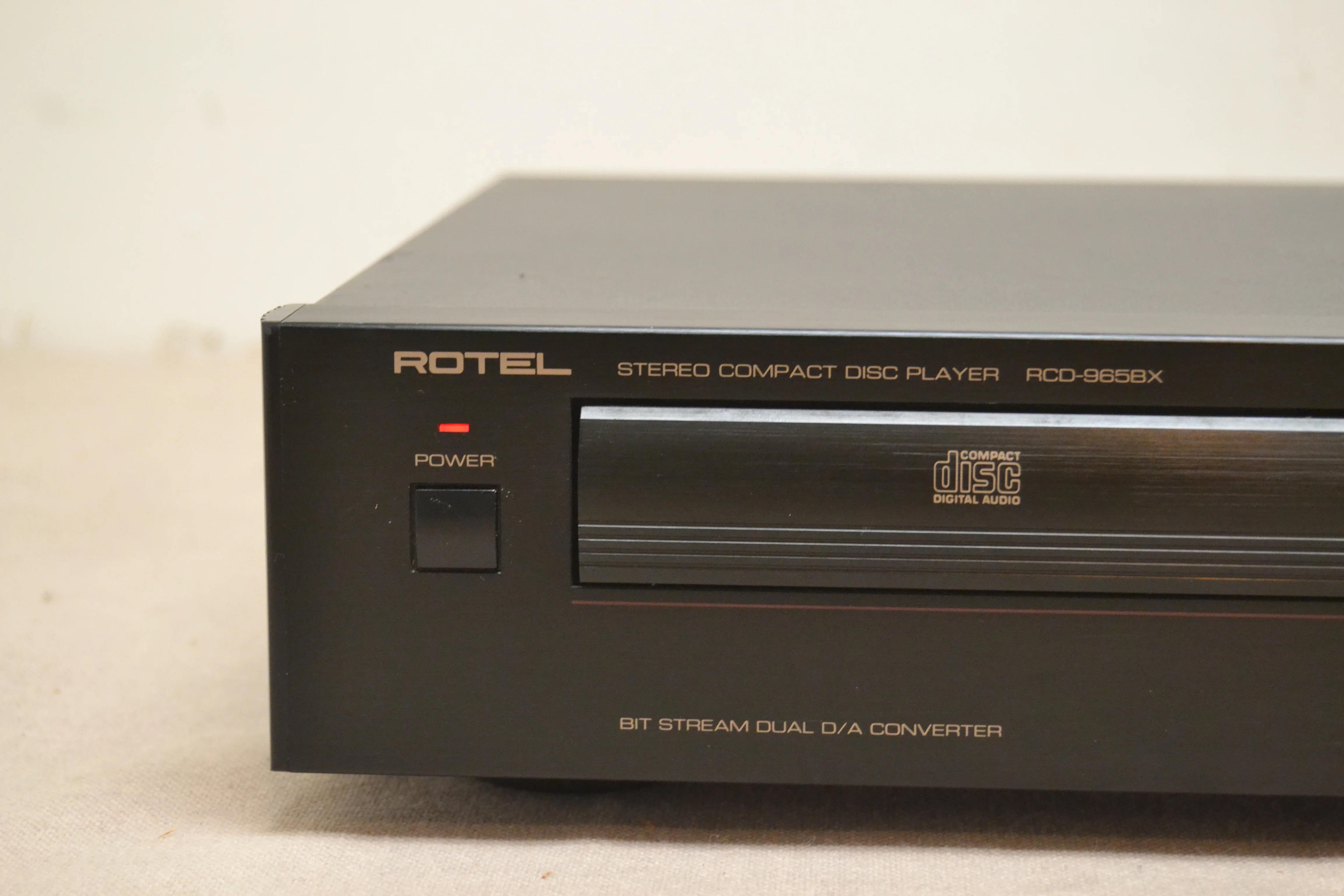 Rotel RCD-965BX Single CD Player - Image 2
