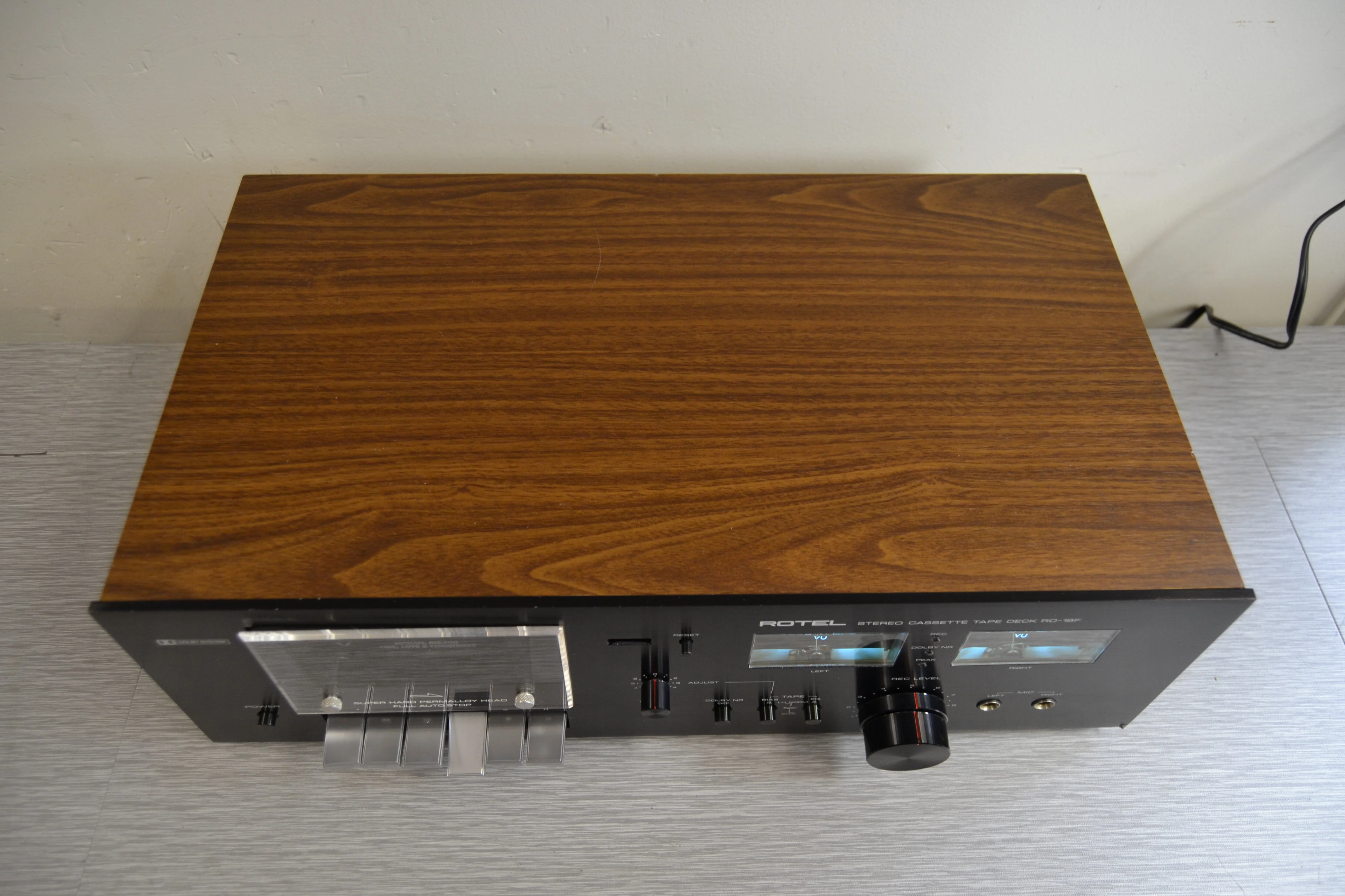 Rotel RD-18F Single Cassette Deck - Fully Serviced - New Belts - Image 8