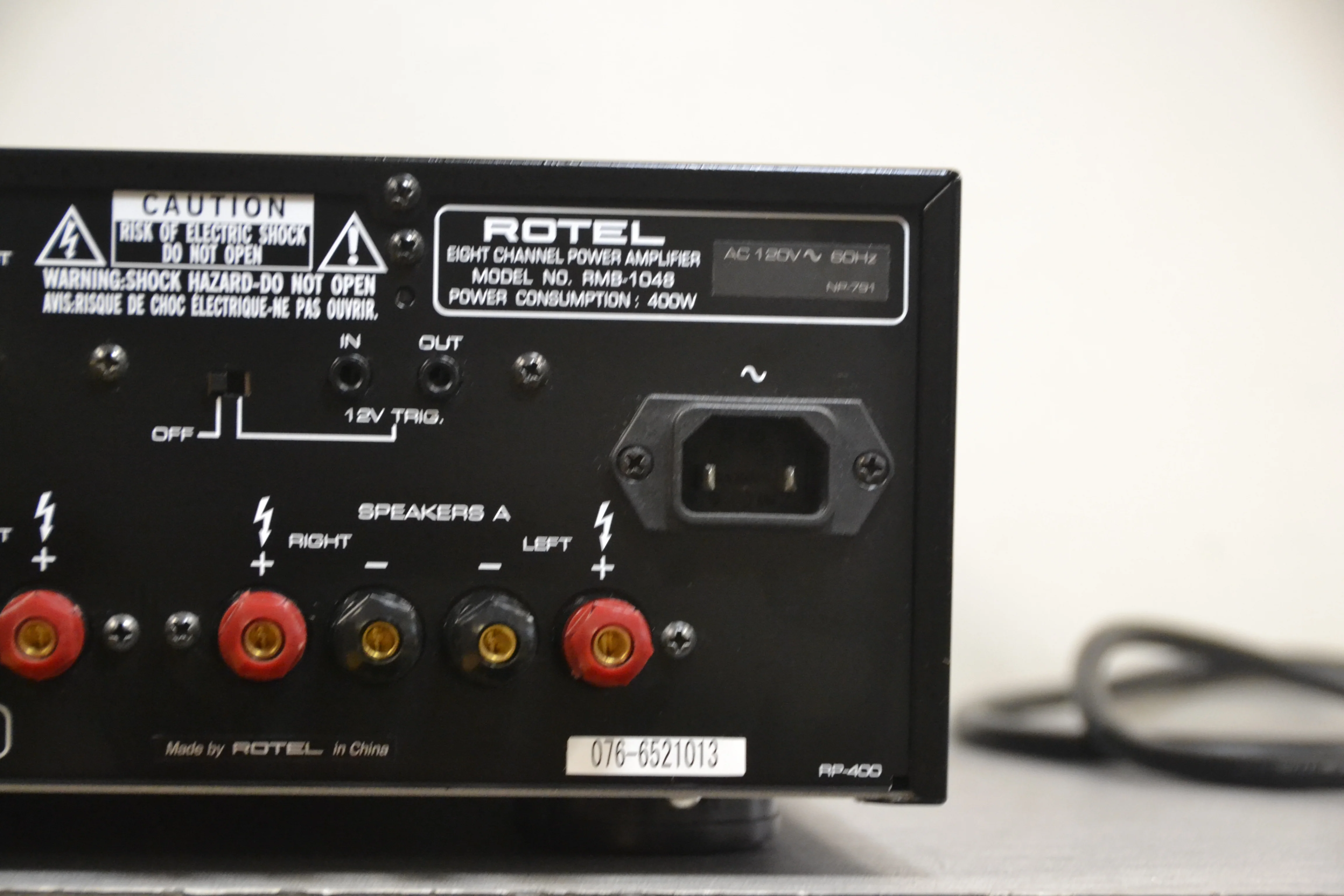 Rotel RMB-1048 Eight Channel Power Amplifier (2004-08) - Image 11