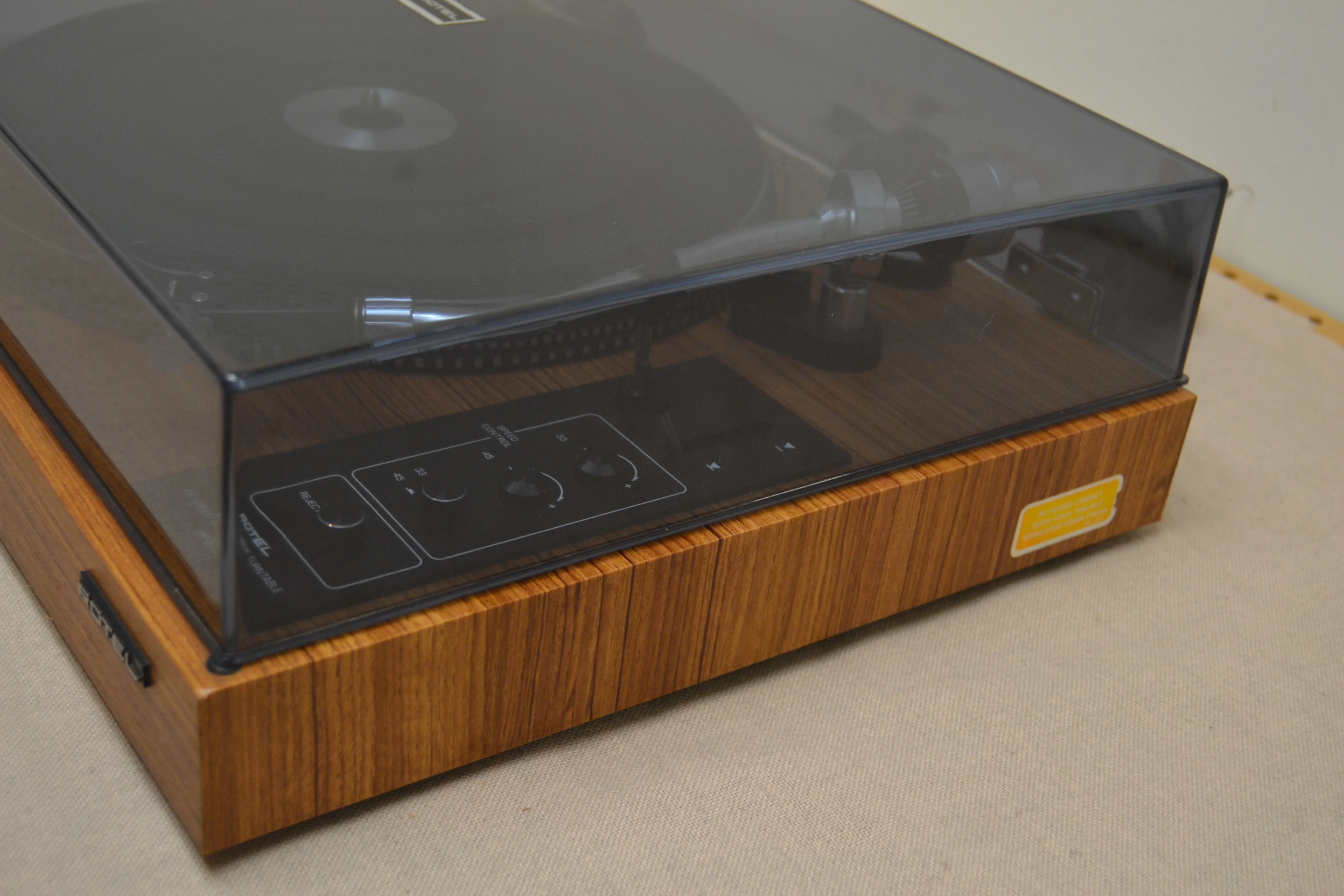 Rotel RP-2500 Belt Drive Turntable * NEW Audio Technica AT3600 Cartridge - Image 13