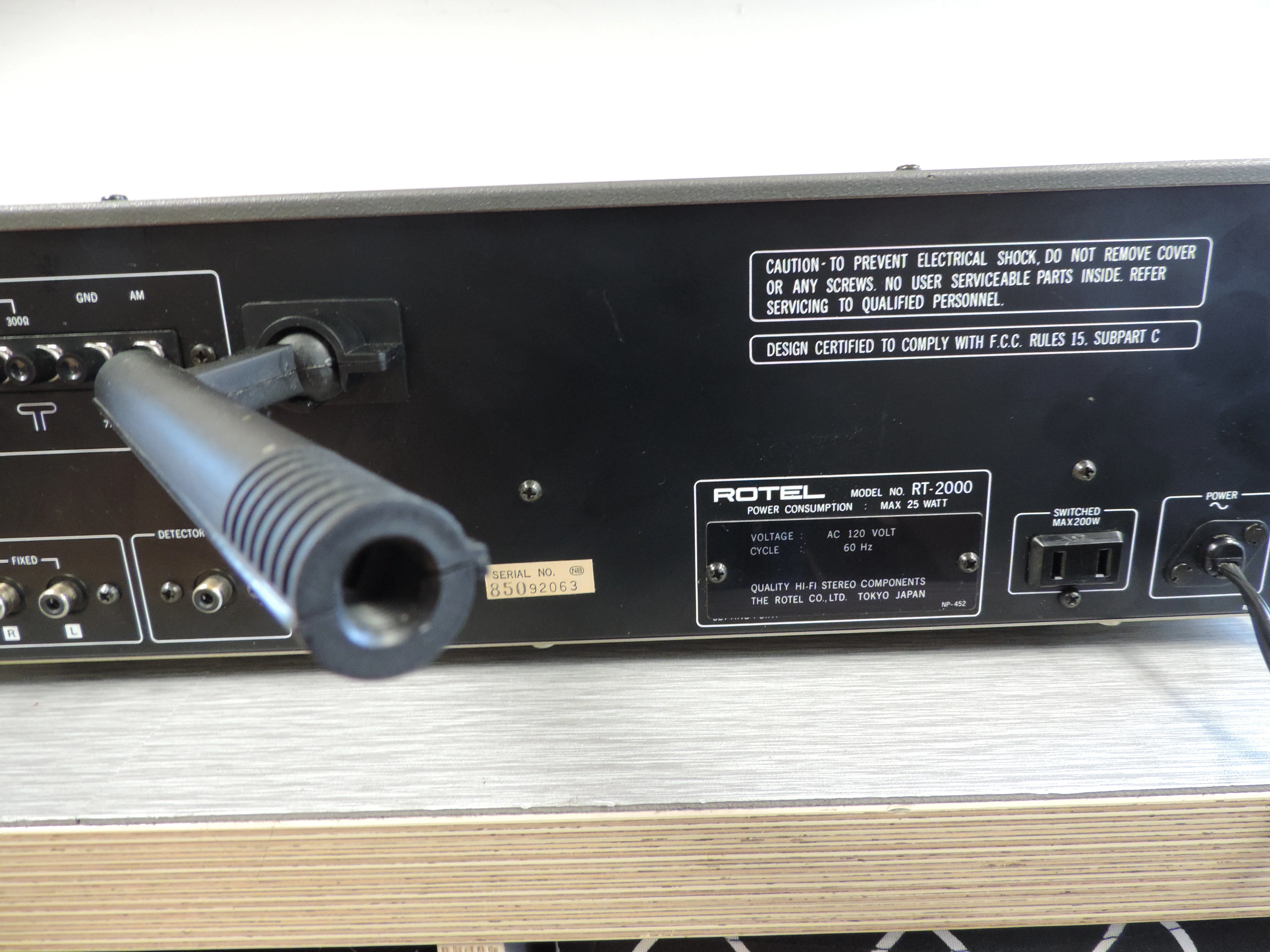 Rotel RT-2000 Stereo Tuner - 1978 - Image 12
