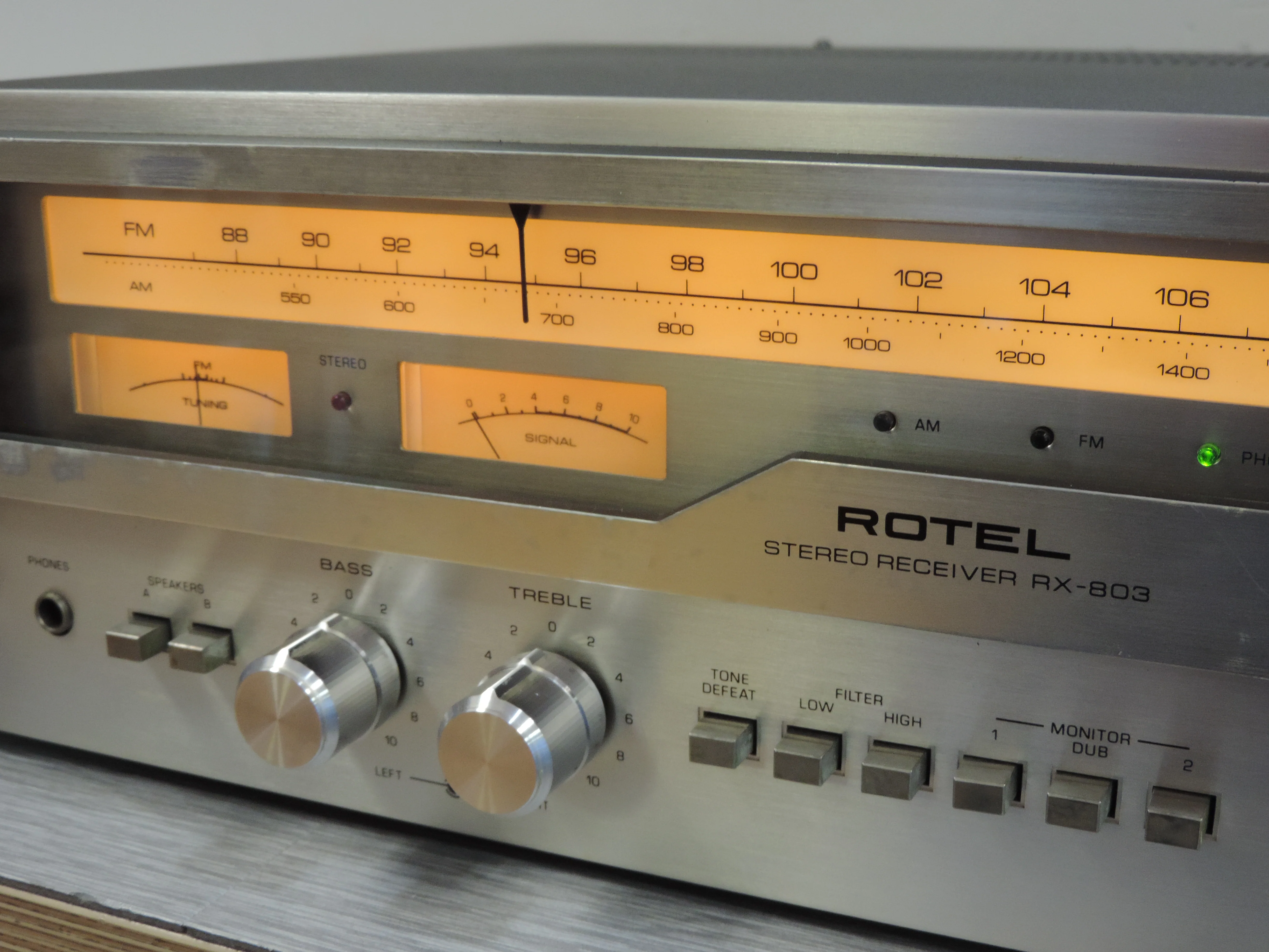 Rotel RX-803 Stereo Receiver * 70W RMS * 1973 - Image 6