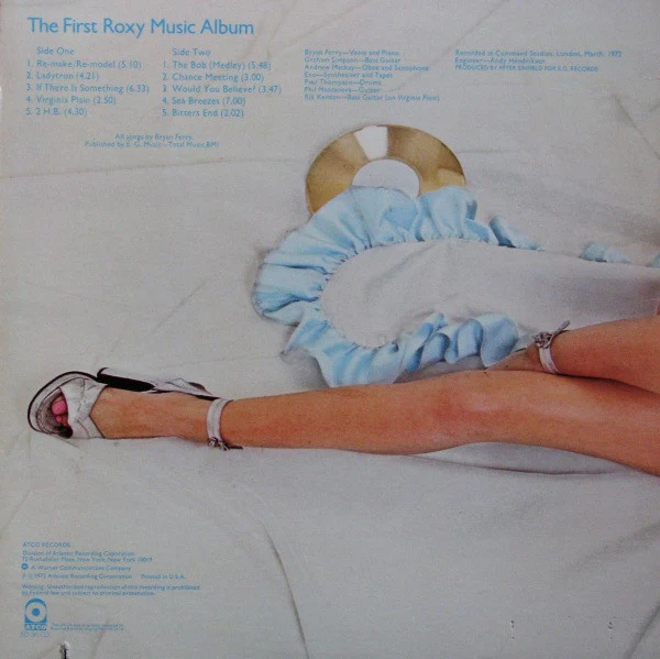 Roxy Music - Roxy Music (LP, Album, RE) (Very Good Plus (VG+)) - Image 2