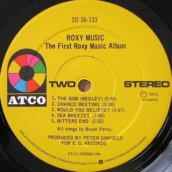 Roxy Music - Roxy Music (LP, Album, RE) (Very Good Plus (VG+)) - Image 4