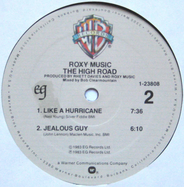 Roxy Music - The High Road (12") (Very Good Plus (VG+)) - Image 4