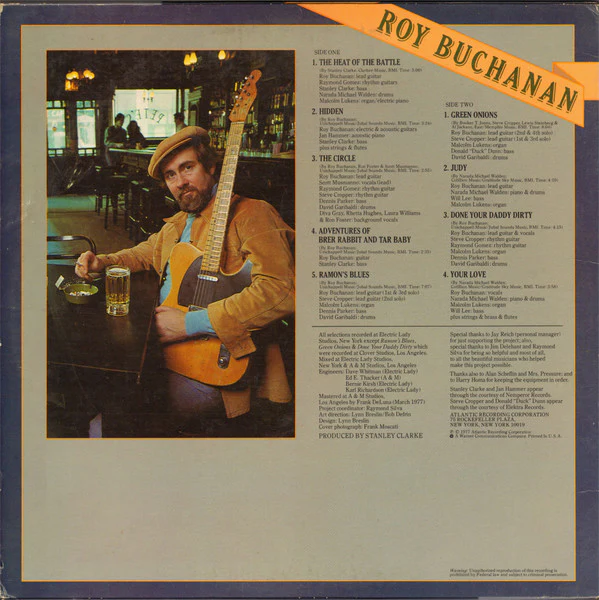Roy Buchanan - Loading Zone (LP, Album, Pre) (Near Mint (NM or M-)) - Image 2
