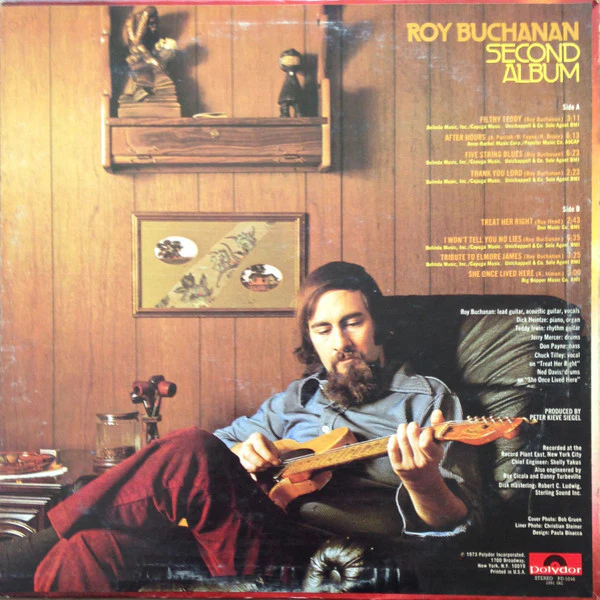 Roy Buchanan - Second Album (LP, Album, All) (Very Good Plus (VG+)) - Image 2