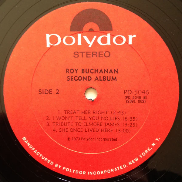 Roy Buchanan - Second Album (LP, Album, All) (Very Good Plus (VG+)) - Image 4