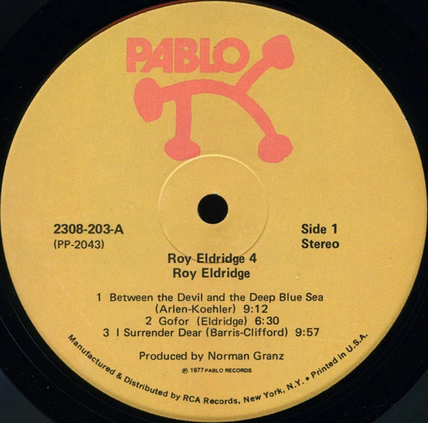 Roy Eldridge 4 - Montreux '77 (LP, Album) (Very Good Plus (VG+)) - Image 3