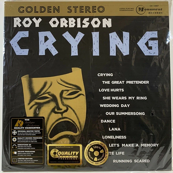 Roy Orbison - Crying (2xLP) (Mint (M)) NEW & SEALED