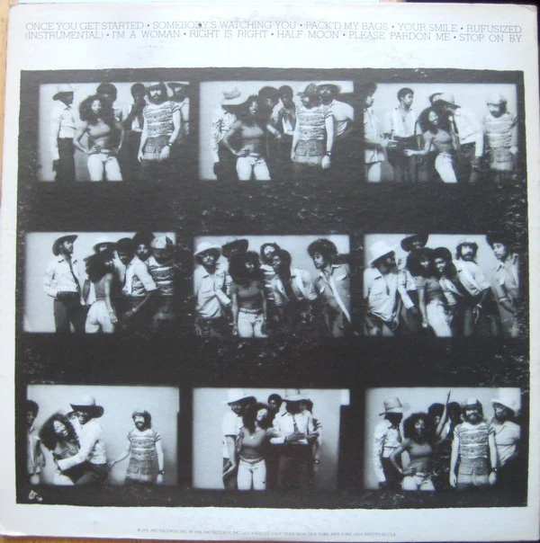 Rufus & Chaka Khan - Rufusized (LP, Album, Gat) (Very Good (VG)) - Image 2