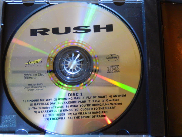 Rush - Chronicles (2xCD, Comp, Club, RE, UML) (Very Good Plus (VG+)) - Image 3