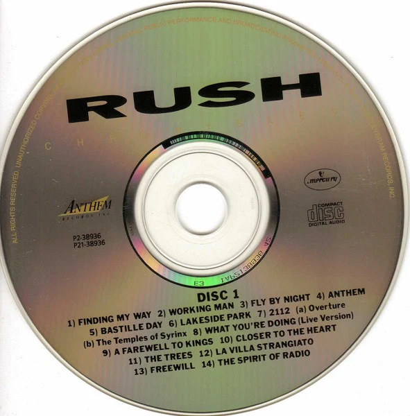 Rush - Chronicles (2xCD, Comp, Club, RP) (Near Mint (NM or M-)) - Image 4