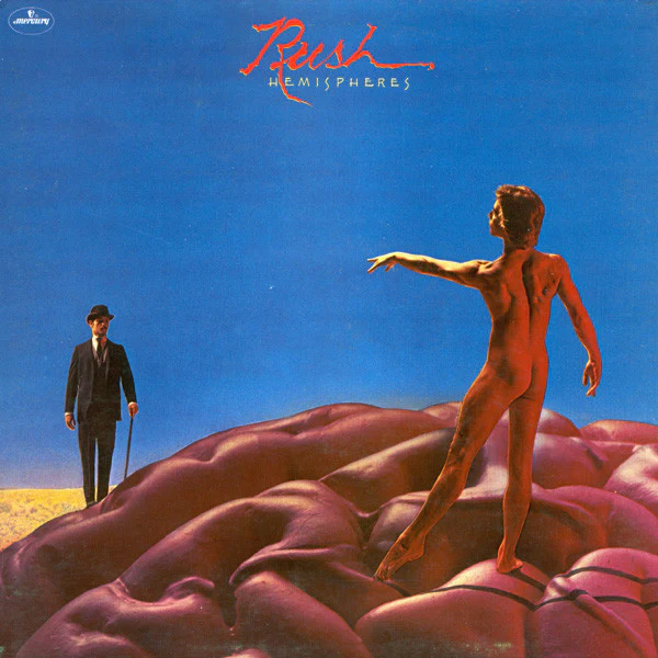 Rush - Hemispheres (LP, Album, Gat) (Near Mint (NM or M-))