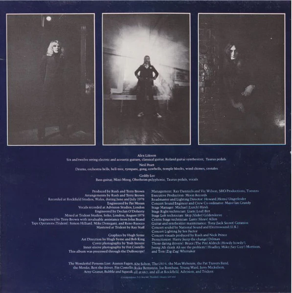 Rush - Hemispheres (LP, Album, Gat) (Near Mint (NM or M-)) - Image 3