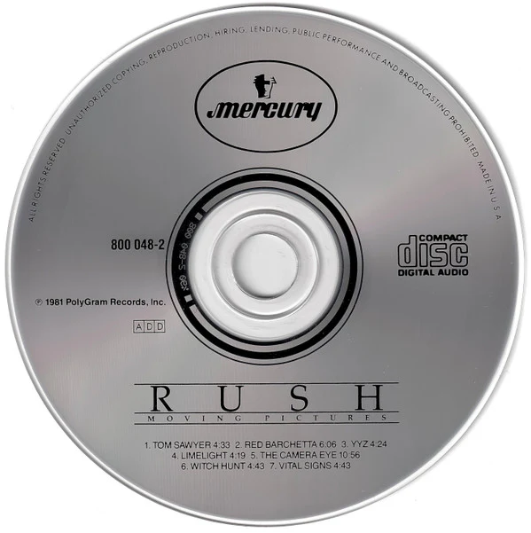 Rush - Moving Pictures (CD, Album, RE, RP) (Very Good Plus (VG+)) - Image 3