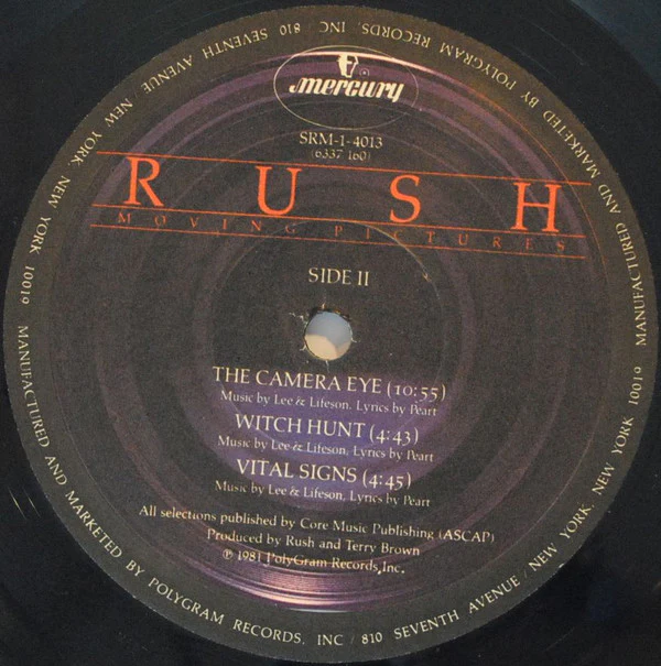 Rush - Moving Pictures (LP, Album, Pre) (Very Good Plus (VG+)) - Image 4