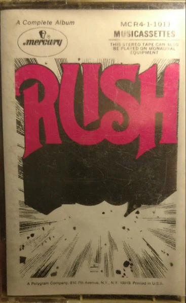 Rush - Rush (Cass, Album, RE, 15,) (Very Good Plus (VG+)) - Image 5