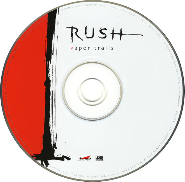 Rush - Vapor Trails (CD, Album) (Near Mint (NM or M-)) - Image 3