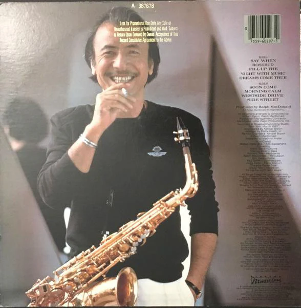 Sadao Watanabe - Fill Up The Night (LP, Album, Spe) (Very Good Plus (VG+)) - Image 2