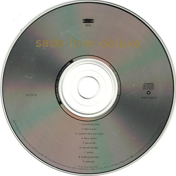 Sade - Love Deluxe (CD, Album) (Near Mint (NM or M-)) - Image 3