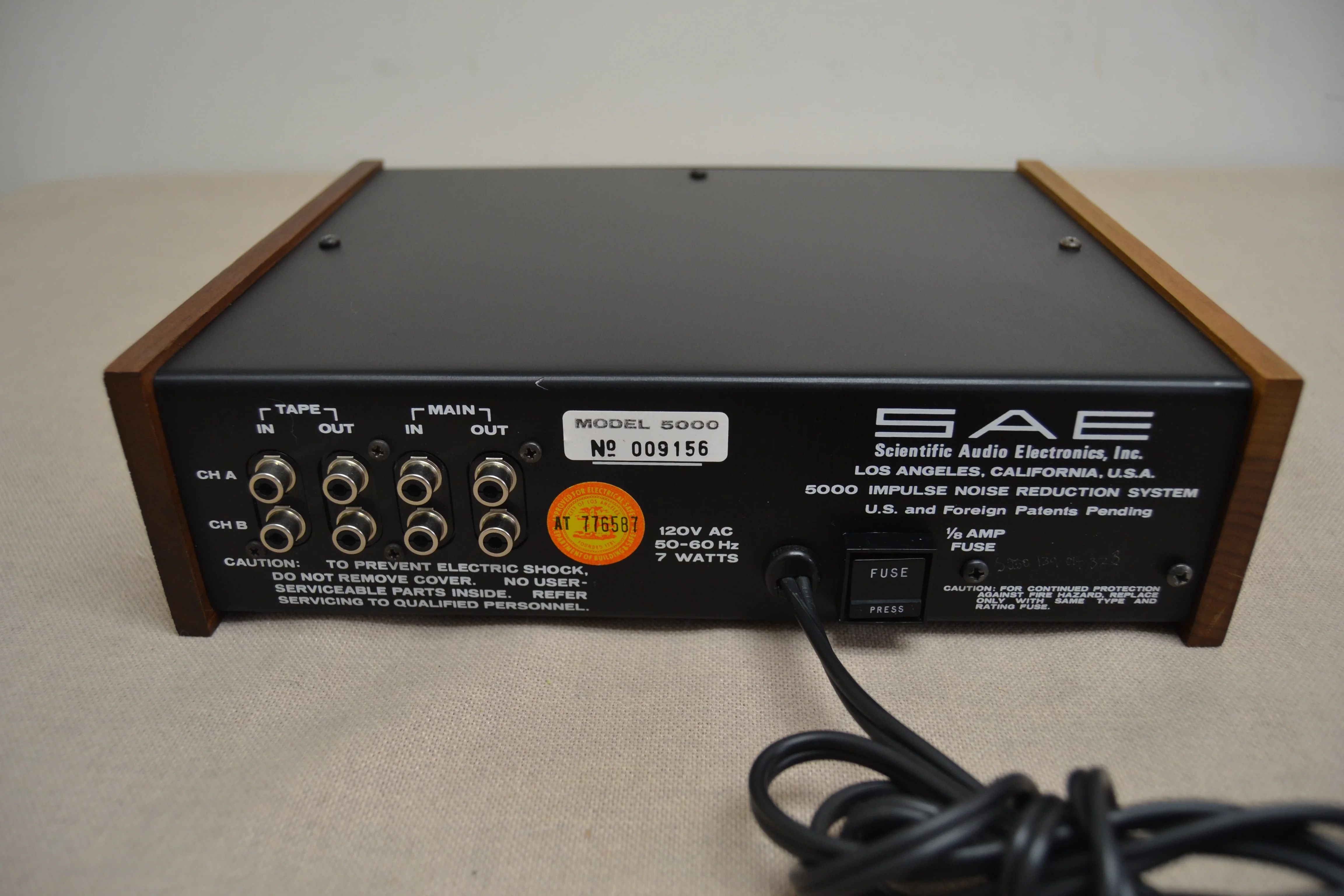 SAE 5000 Impulse Noise Reduction System (1978) - Image 8