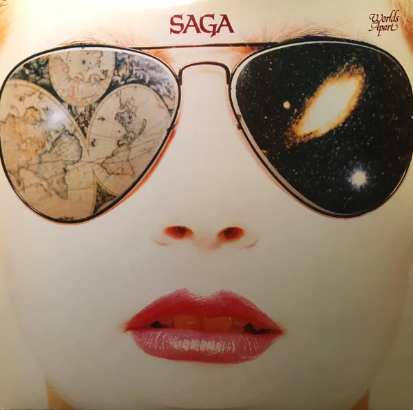 Saga - Worlds Apart (LP, Album, Pit) (Very Good (VG))