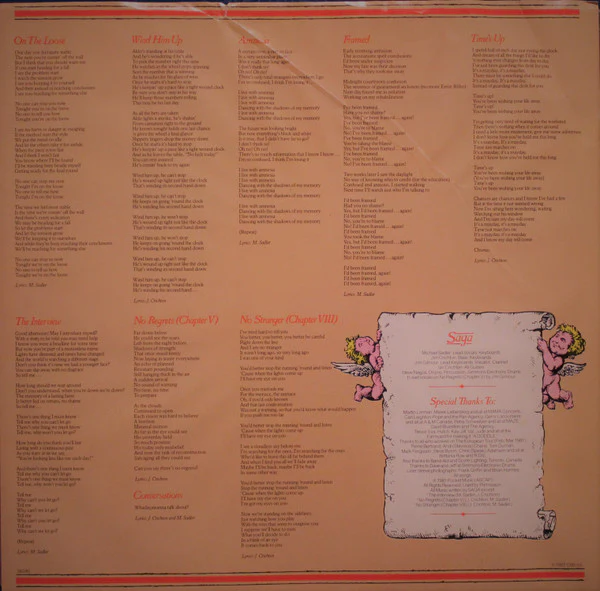 Saga - Worlds Apart (LP, Album, Pit) (Very Good (VG)) - Image 5