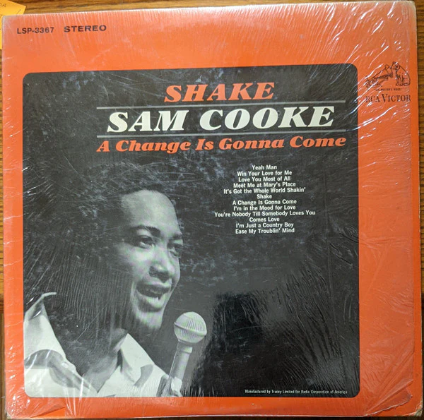 Sam Cooke - Shake (LP, Album) (Very Good (VG))