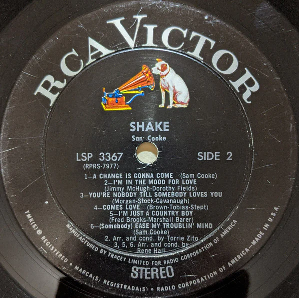 Sam Cooke - Shake (LP, Album) (Very Good (VG)) - Image 4