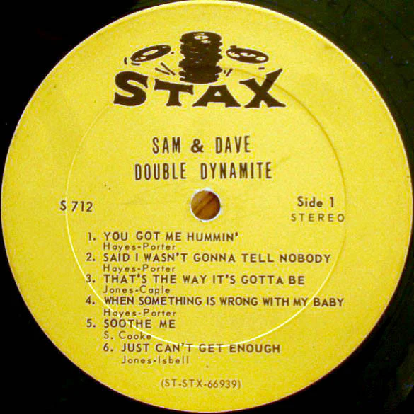 Sam & Dave - Double Dynamite (LP, Album) (Very Good (VG)) - Image 3