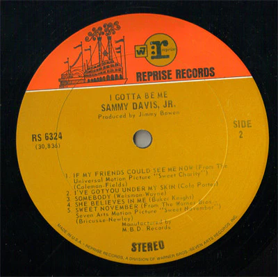 Sammy Davis Jr. - I've Gotta Be Me (LP, Album) (Near Mint (NM or M-)) - Image 4