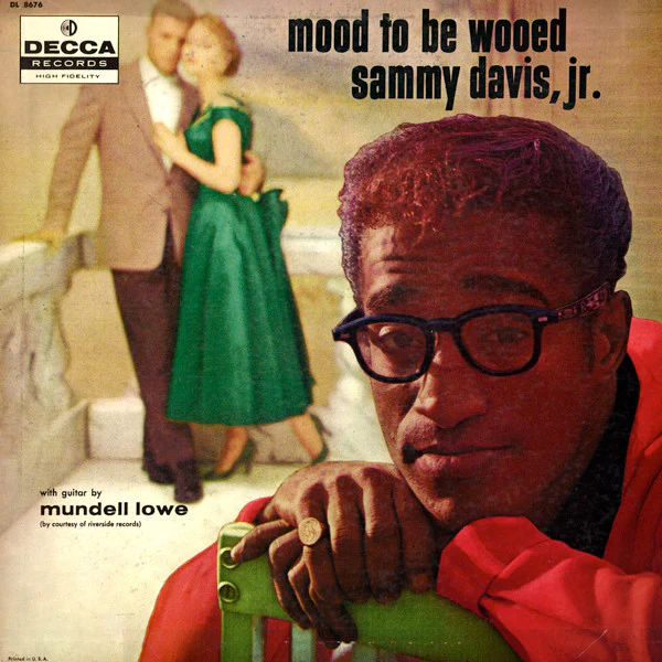 Sammy Davis Jr., Mundell Lowe - Mood To Be Wooed (LP, Album, Mono) (Very Good Plus (VG+)) - Image 2