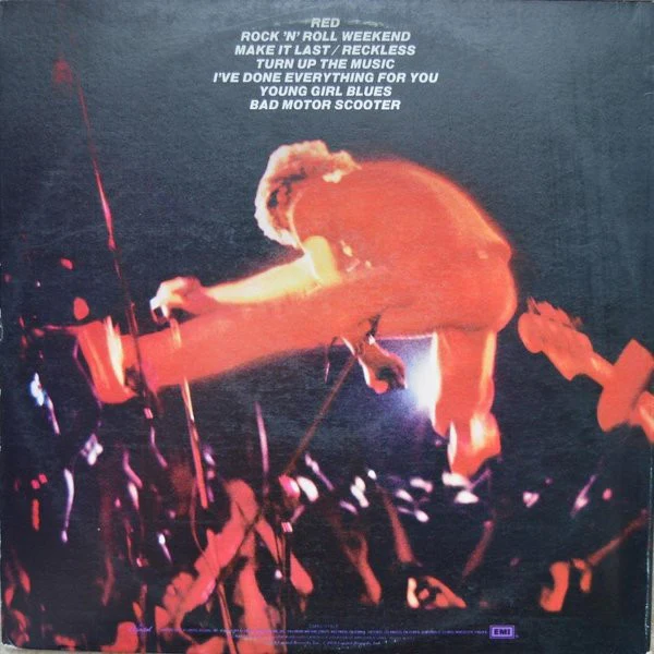 Sammy Hagar - All Night Long (LP, Album, Jac) (Good Plus (G+)) - Image 3