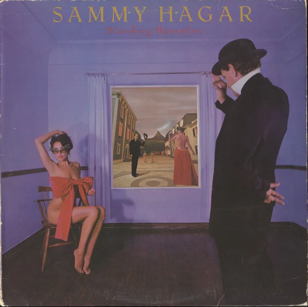 Sammy Hagar - Standing Hampton (LP, Album, Art) (Near Mint (NM or M-))