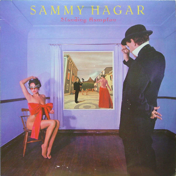 Sammy Hagar - Standing Hampton (LP, Album) (Very Good Plus (VG+))