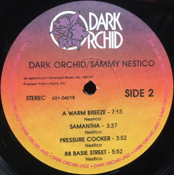 Sammy Nestico - Dark Orchid (LP, Album) (Very Good Plus (VG+)) - Image 4