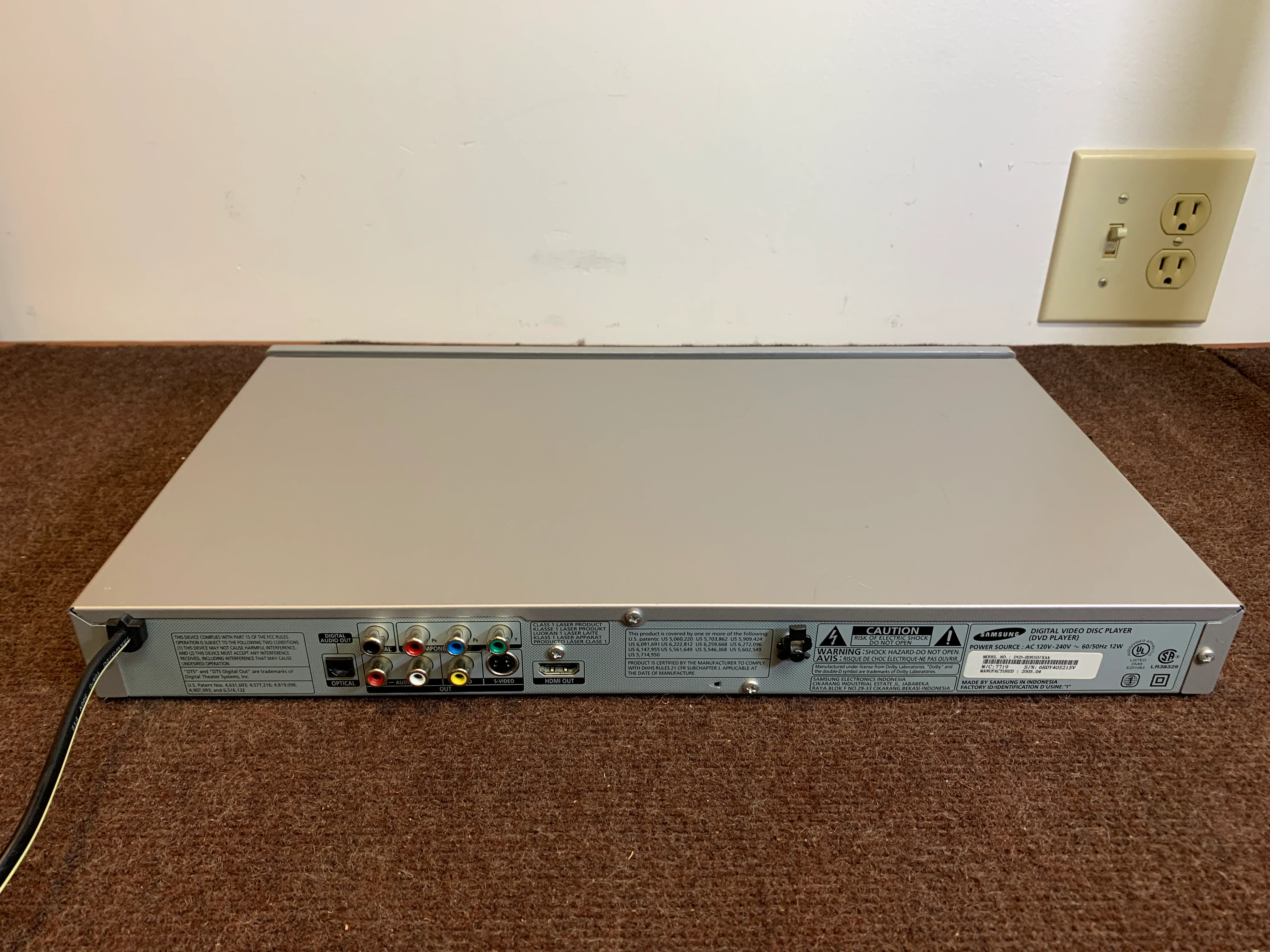 Samsung DVD-HD850 * CD/DVD Single Player - Image 12