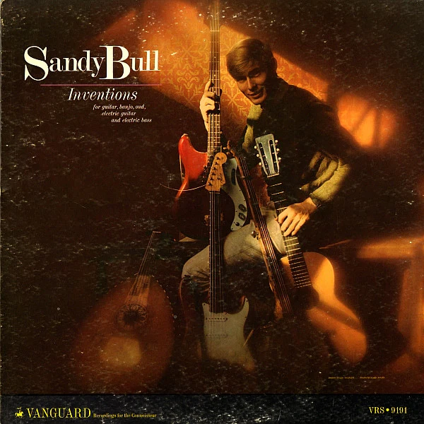 Sandy Bull - Inventions (LP, Mono) (Good Plus (G+))