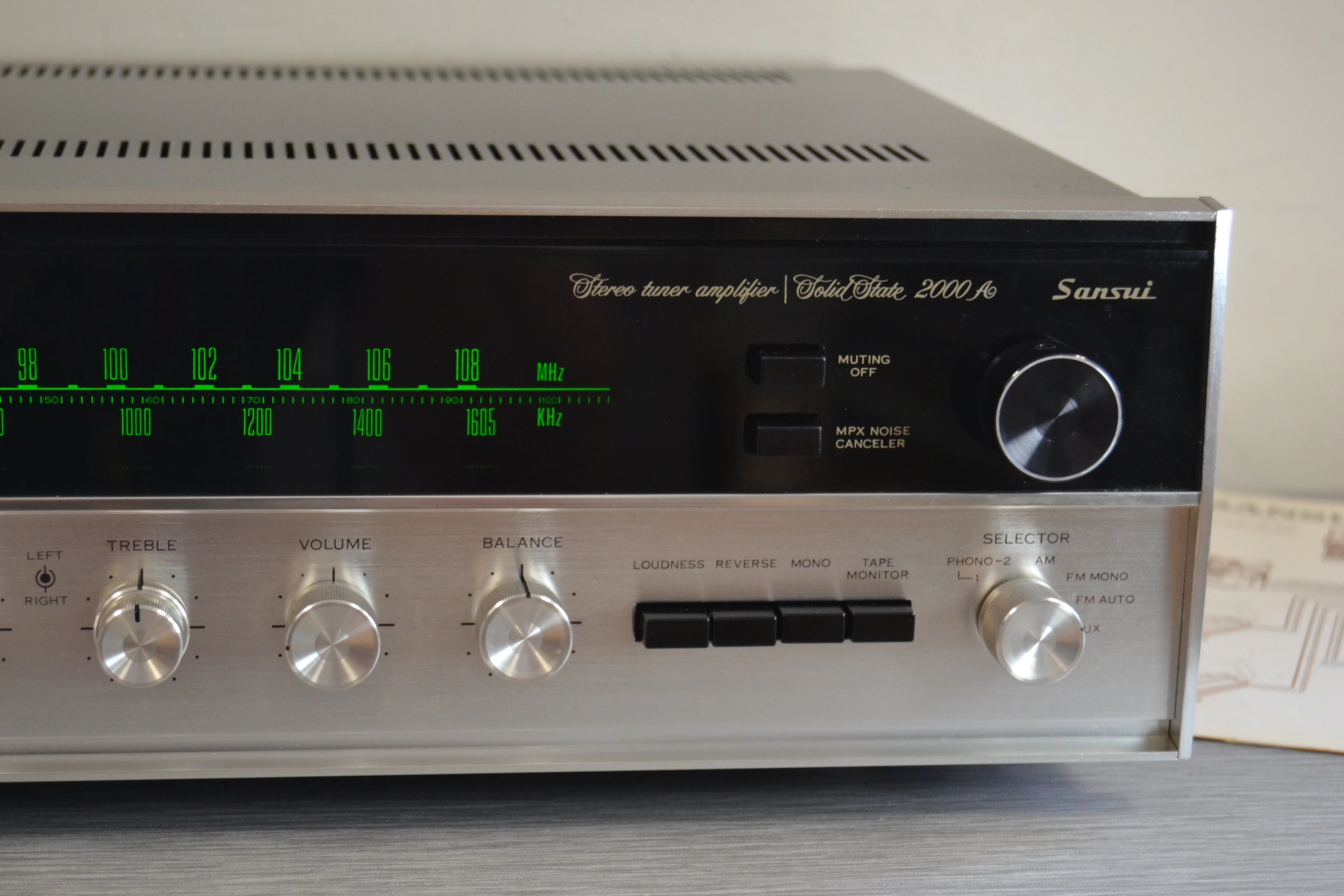 Sansui 2000A Stereo Receiver * 1970 * 35W RMS - Image 11