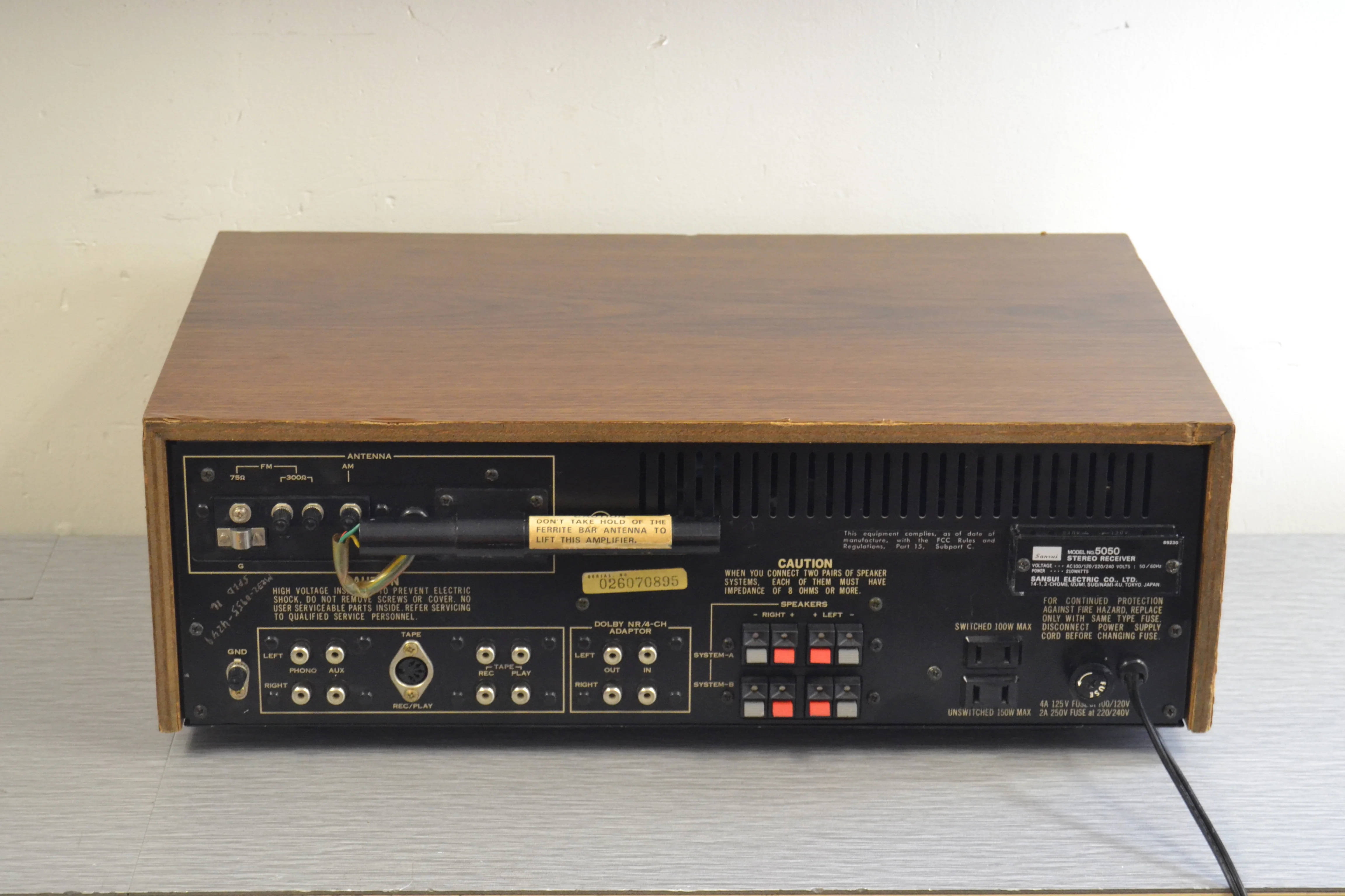 Sansui 5050 Stereo Receiver * 1976 * 30W RMS - Image 10