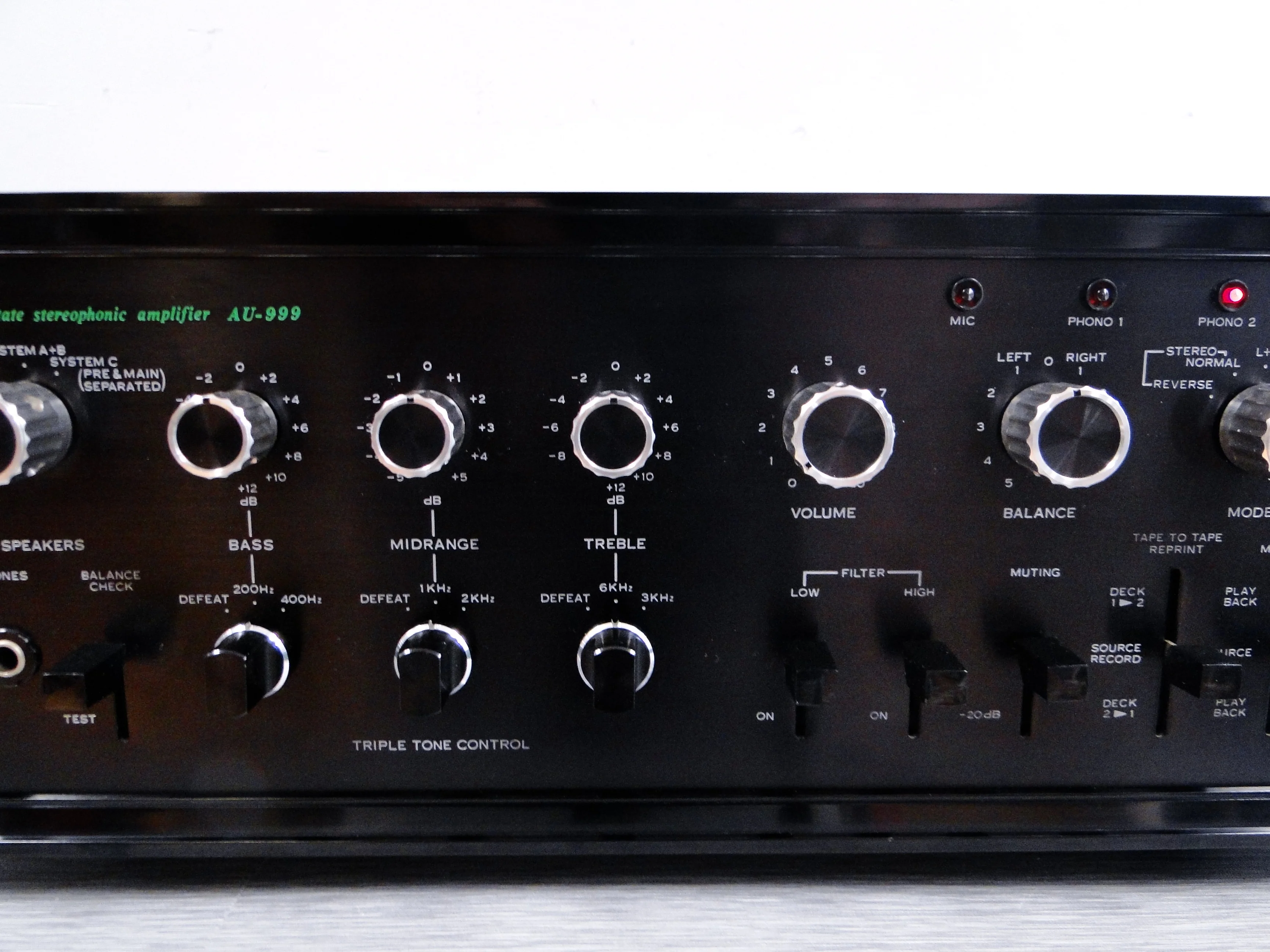 Sansui AU-999 Stereo Integrated Amplifier - Image 4