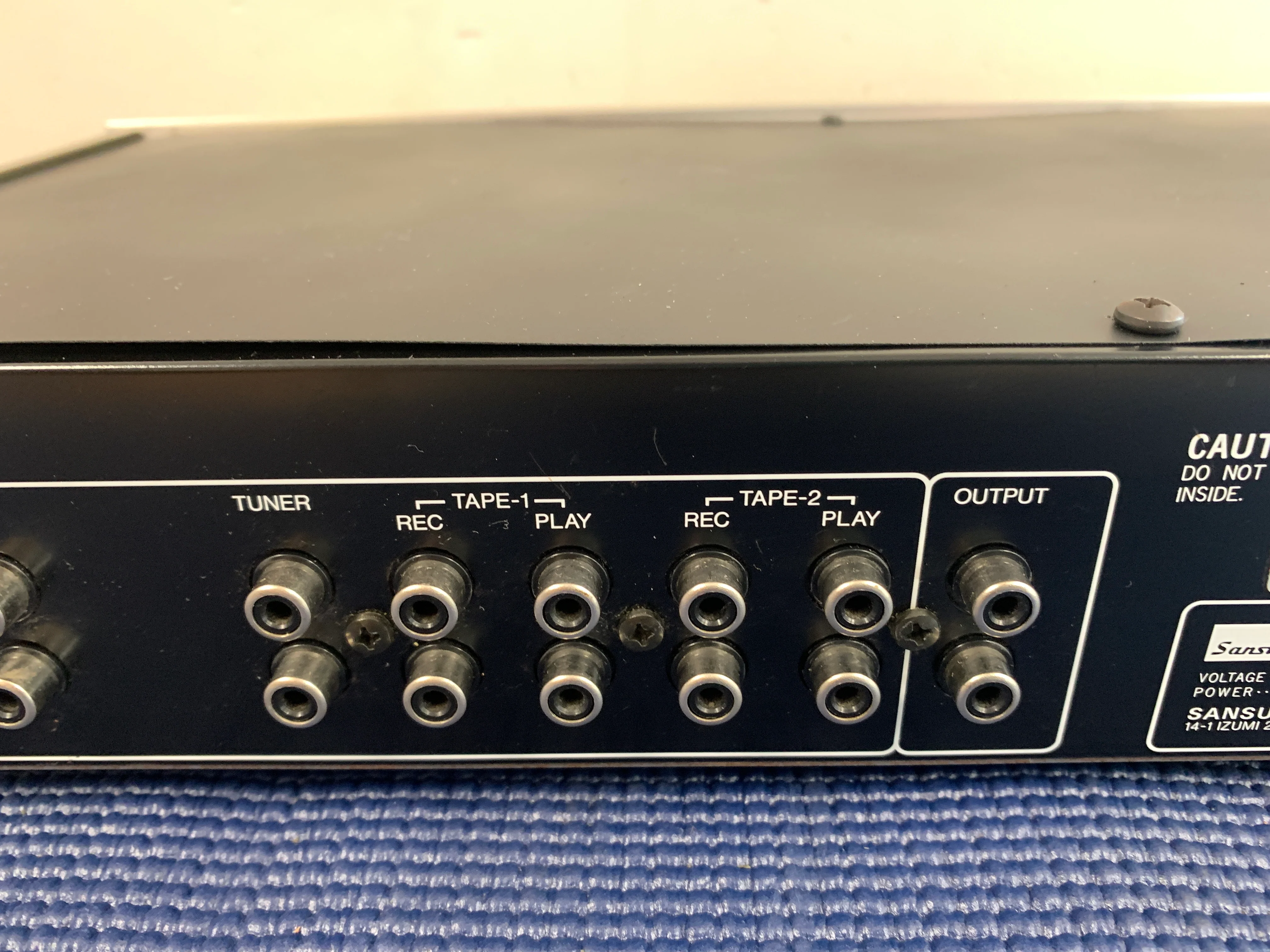 Sansui C55 Stereo Preamplifier * 1981 * Mix Fader - Image 13