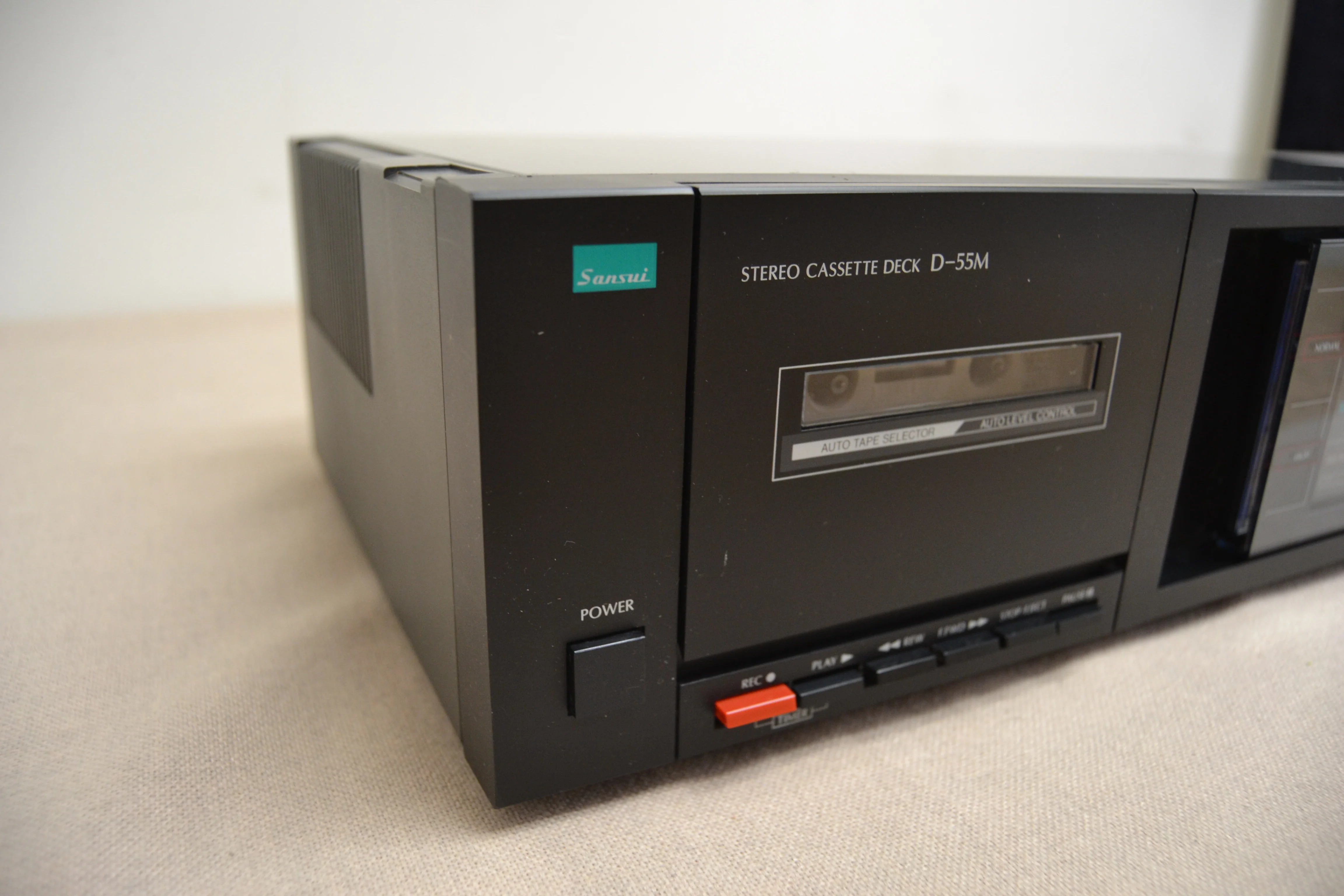 Sansui D-55M Stereo Cassette Deck (1983) * Fully Serviced * New Belts - Image 5