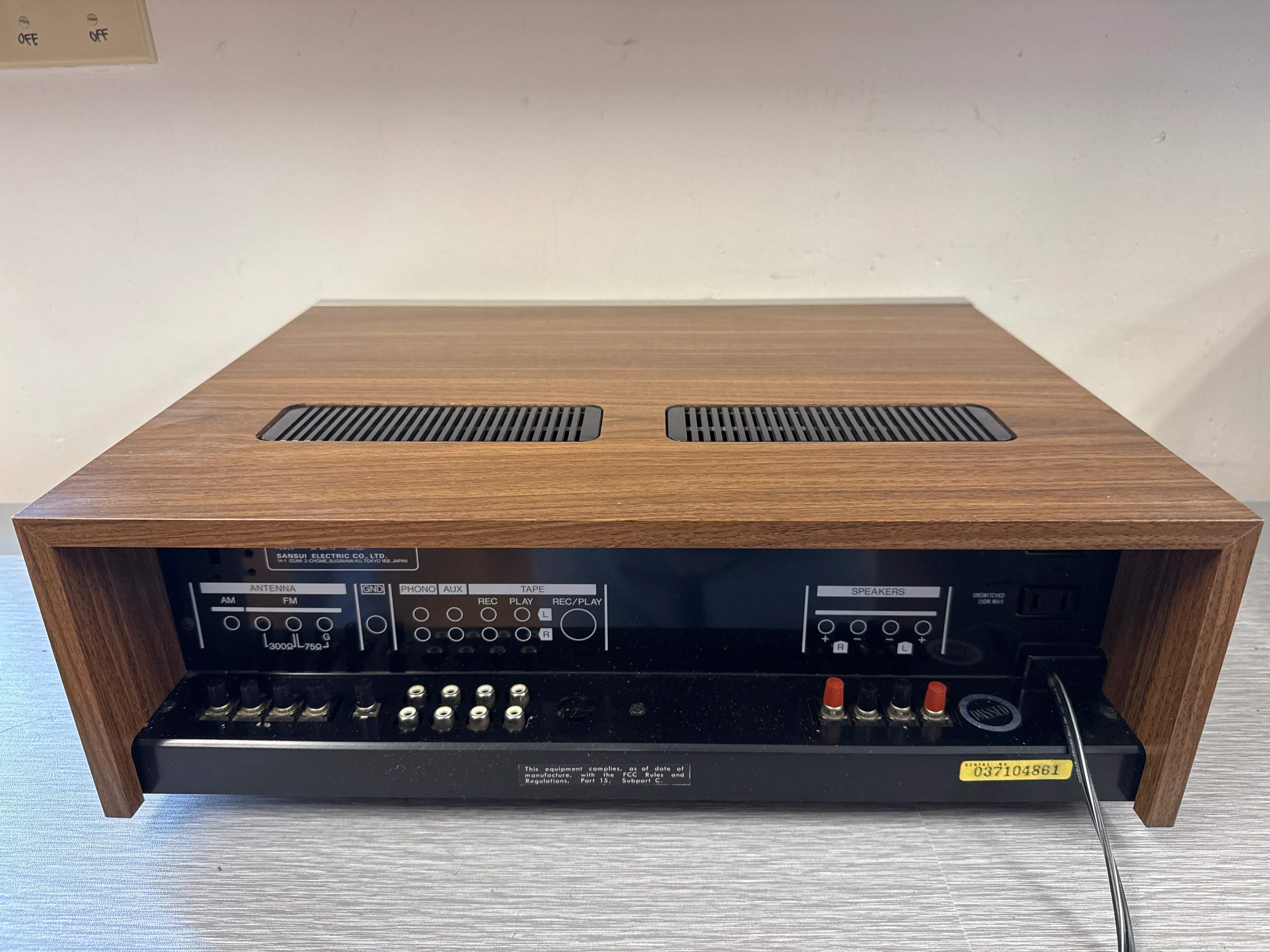 Sansui G-2000 Stereo receiver * Manual * Box - Image 10
