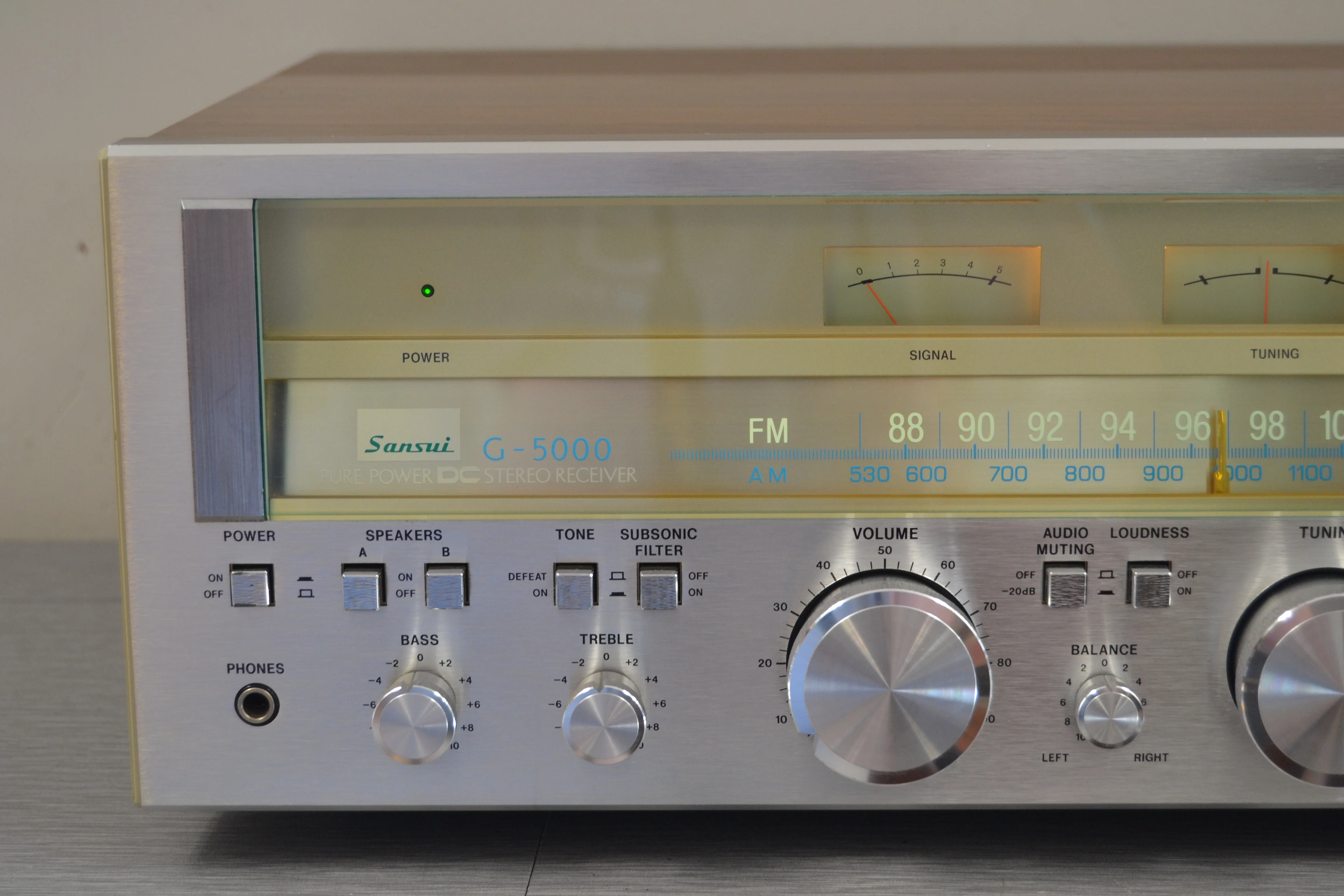 Sansui G-5000 Stereo Receiver * 45W RMS * 1978 - Image 2