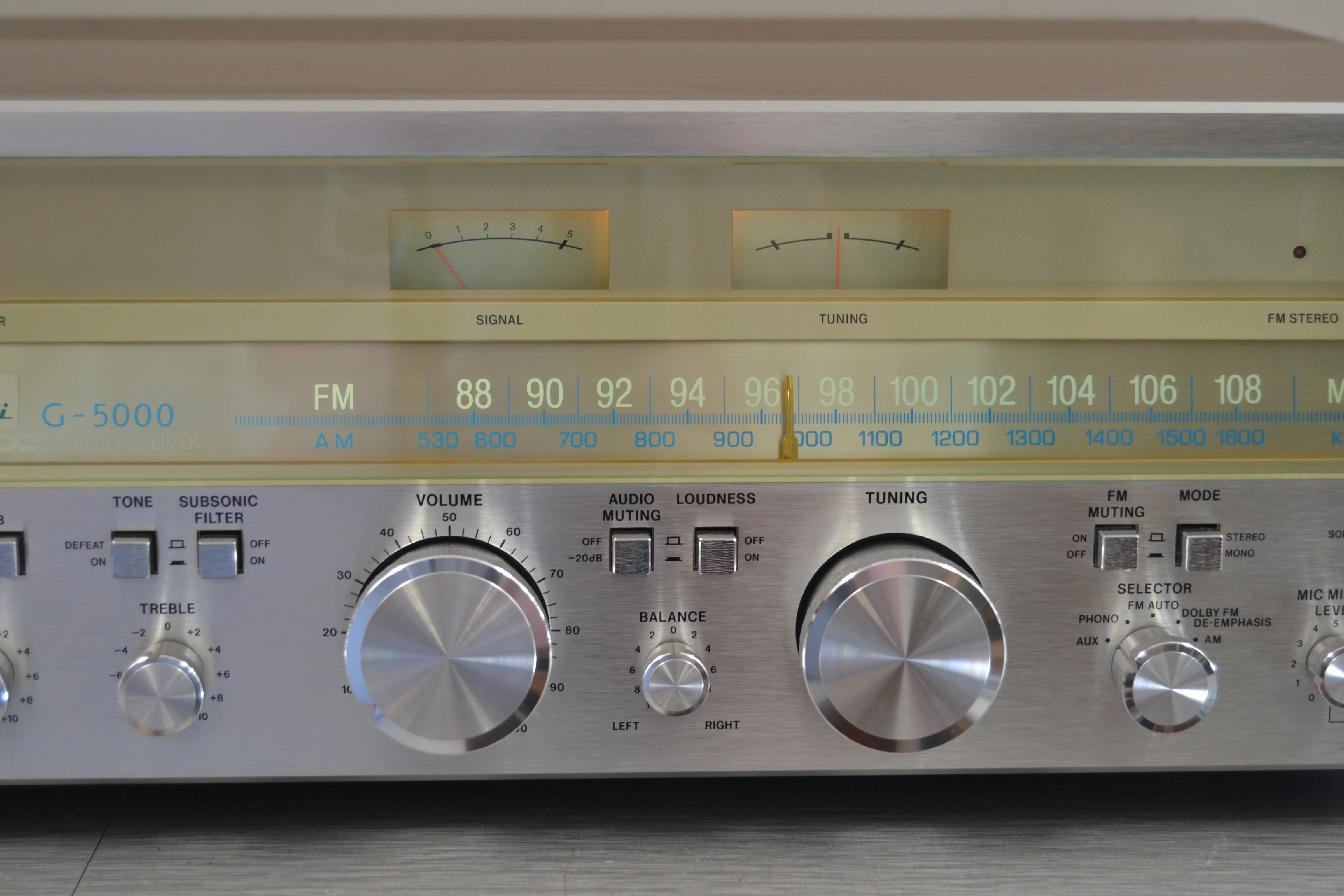 Sansui G-5000 Stereo Receiver * 45W RMS * 1978 - Image 3