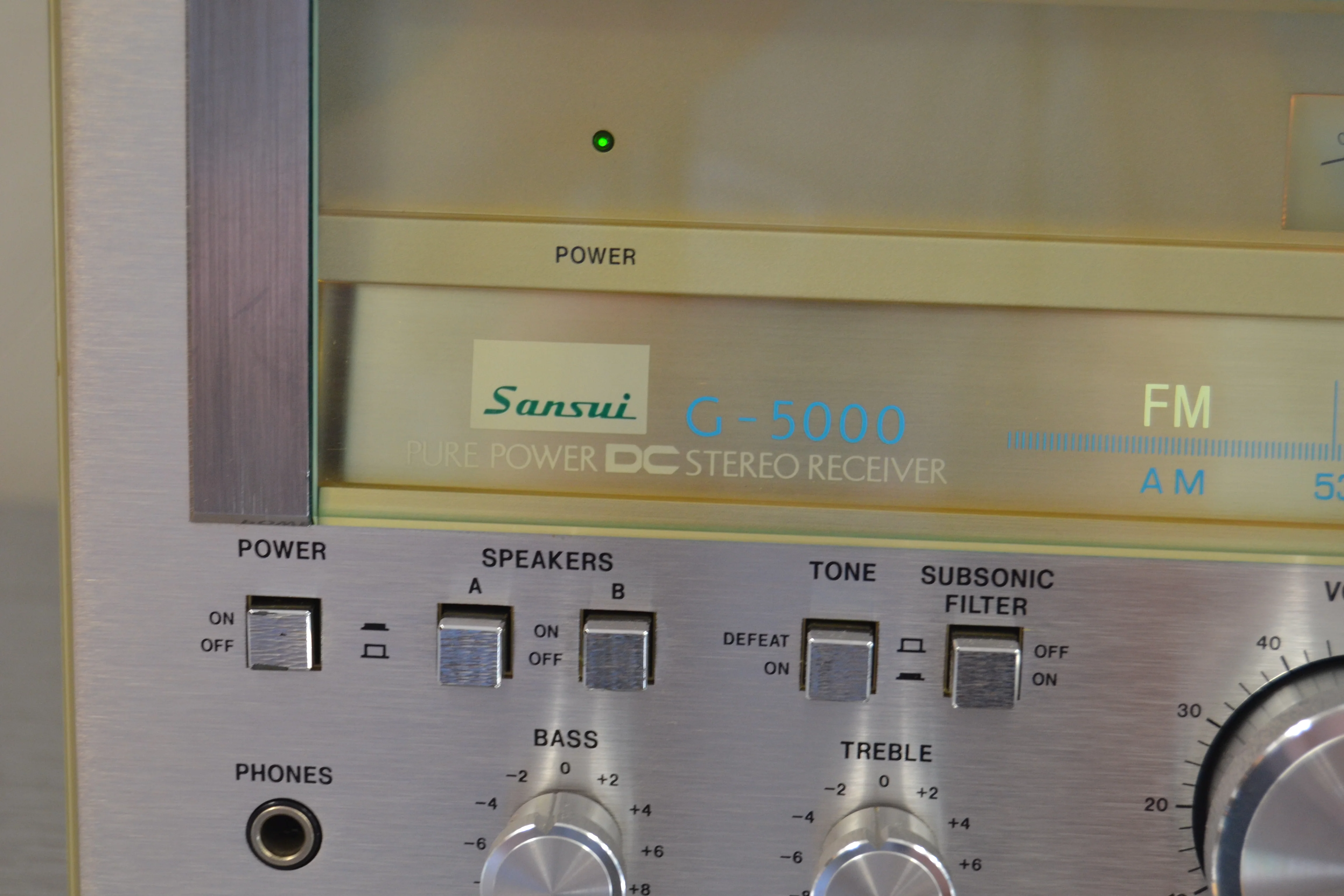 Sansui G-5000 Stereo Receiver * 45W RMS * 1978 - Image 5