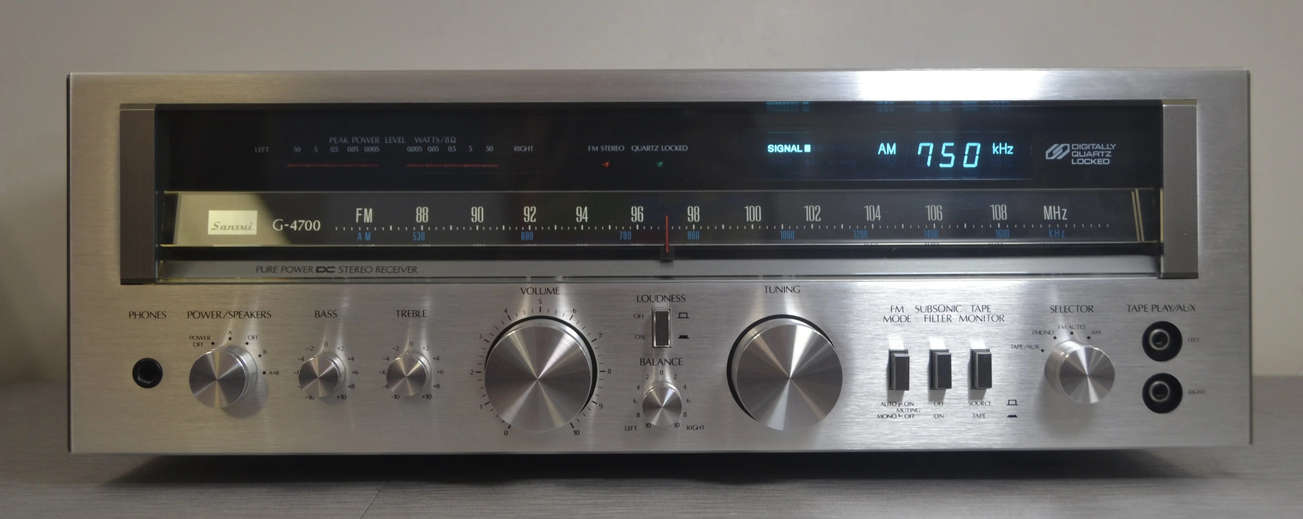 Sansui G4700 Stereo Receiver * 50W RMS * 1979